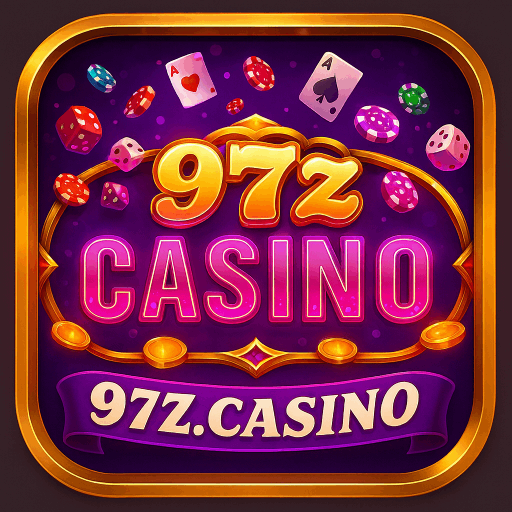 Imagem promocional da 97ZCASINO mostrando a plataforma e suas vantagens